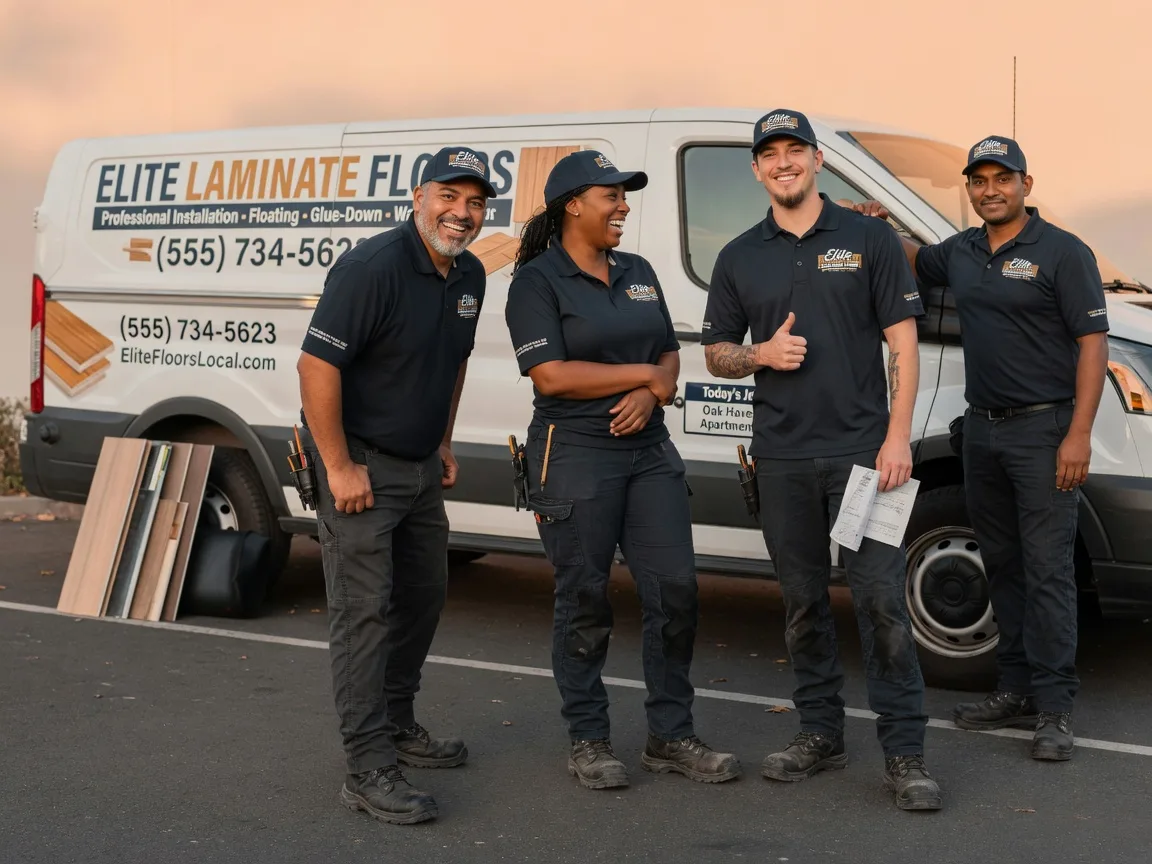 Laminate flooring installation company in Pineville, PA